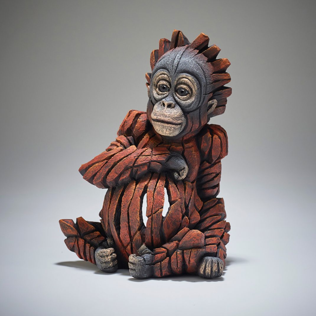 Edge Sculpture  Baby Orangutan  Animal Sculptures  Bishop 
