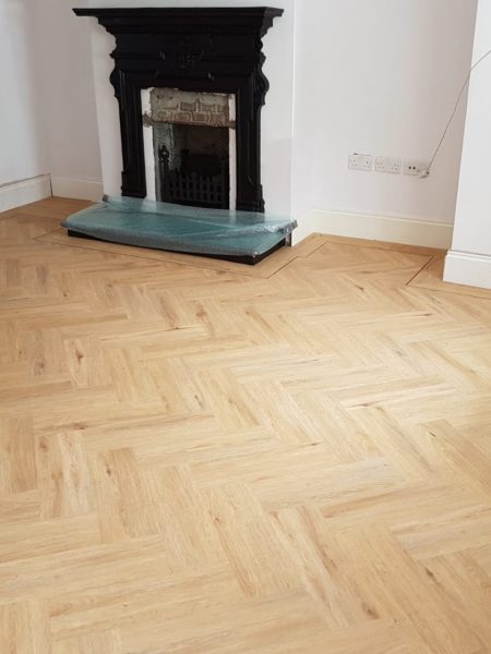 Herringbone LVT