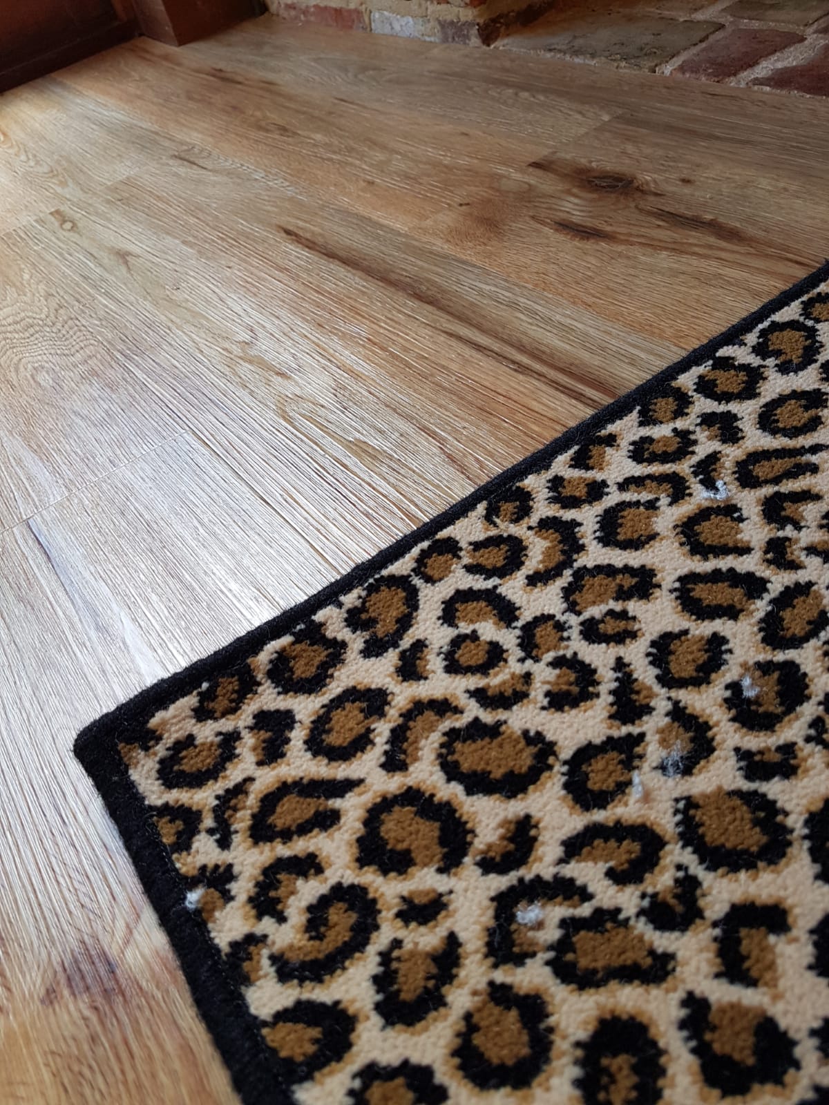 Custom Leopard Rug