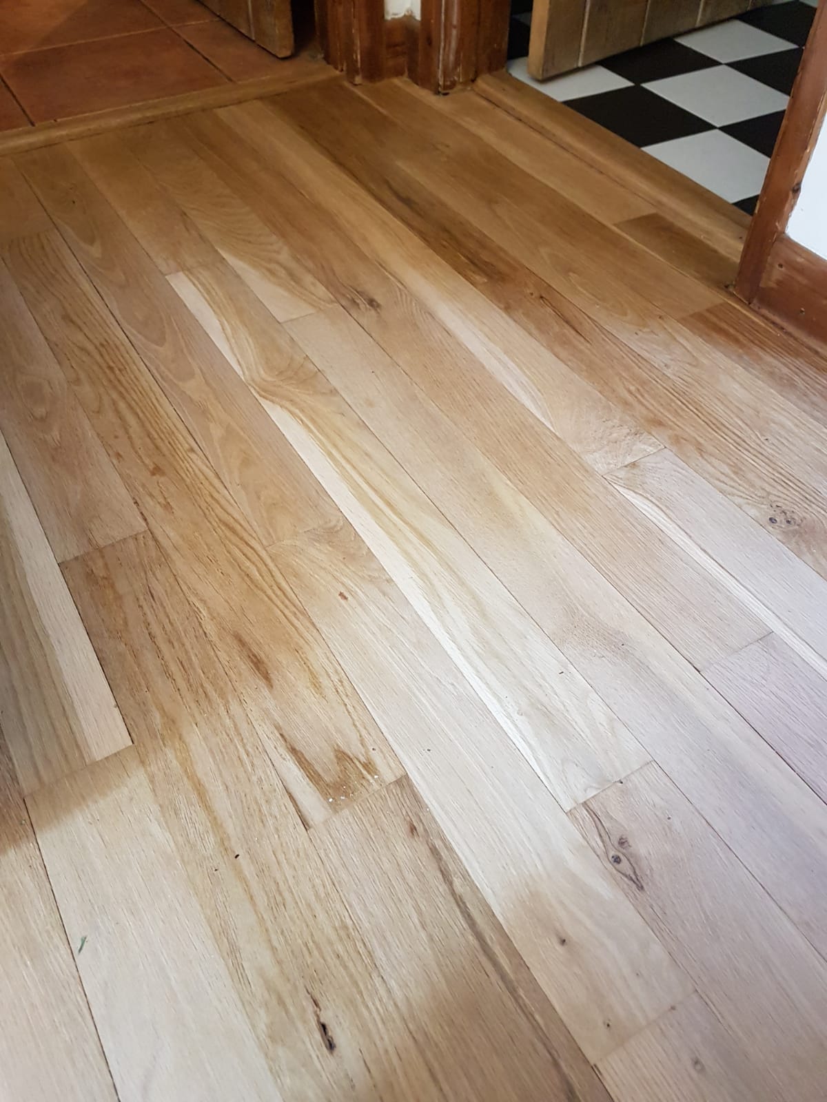 Sanded Floor Boards