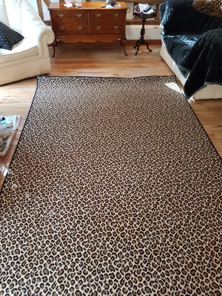 Custom Leopard Rug