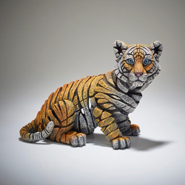 Orange Baby Tiger Figure