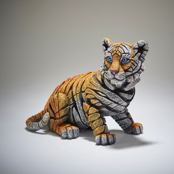 Orange Baby Tiger Figure