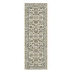 Tradional Patterned Cream & Grey Rug Runner