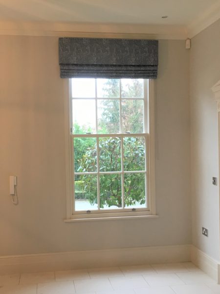 Ashley Wilde Cascade Roman Blind and Pelmet