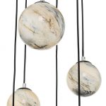 Marble Glass Ceiling Light