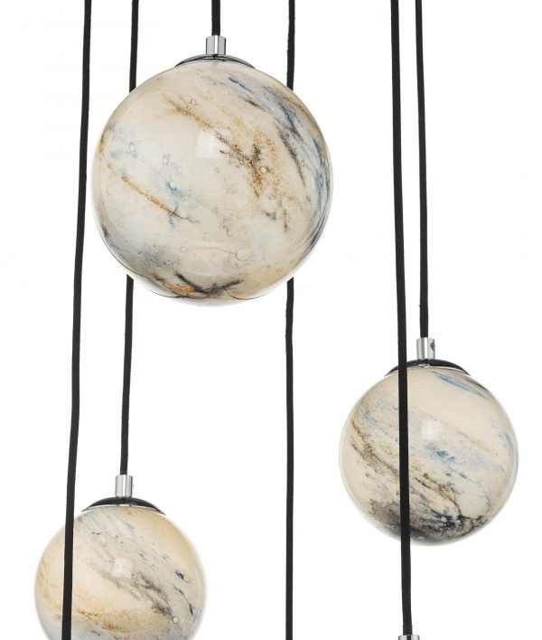 Marble Glass Ceiling Light