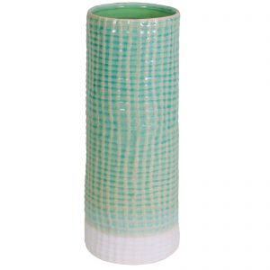 Tall Mint Vase