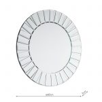 CAPRI Small Round Mirror