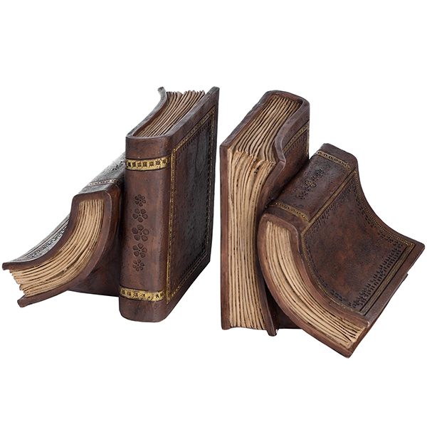 Old Book Bookends
