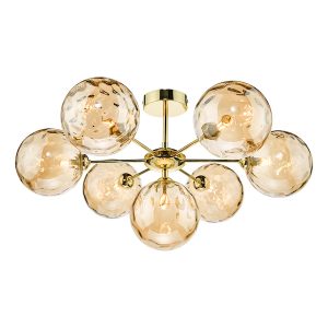 Chester 7lt Semi Flush