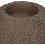 15cm Beige Concrete Candle Holder