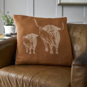 Cow & Calf Cushion