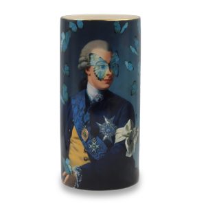 Man with Butterfly Vase