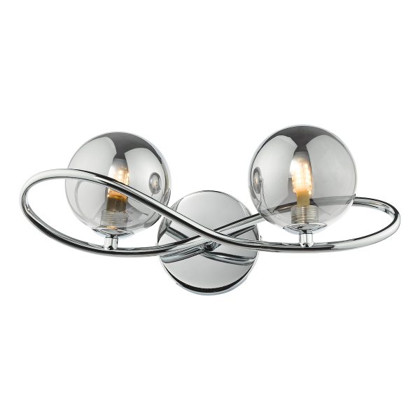 Medlar 2lt Wall Light